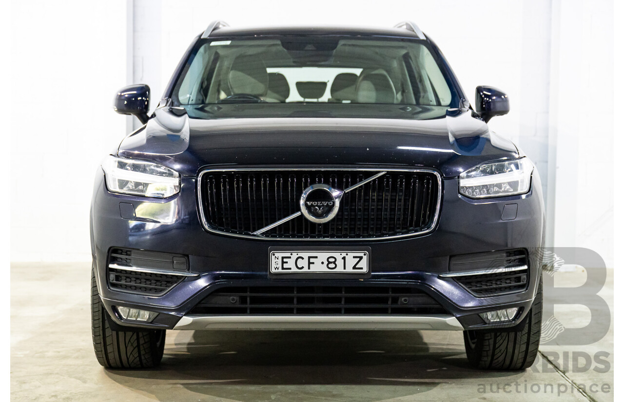 07/2019 Volvo XC90 D5 Momentum (AWD) 256 MY20 4d Wagon Magic Blue Metallic Turbo Diesel 2.0L