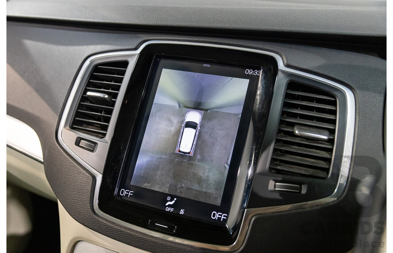 07/2019 Volvo XC90 D5 Momentum (AWD) 256 MY20 4d Wagon Magic Blue Metallic Turbo Diesel 2.0L