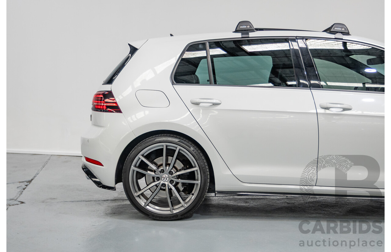 1/2018 Volkswagen Golf R Wolfsburg Edition (AWD) AU MY7.5 5D Hatchback Oryx White Pearl Turbo 2.0L