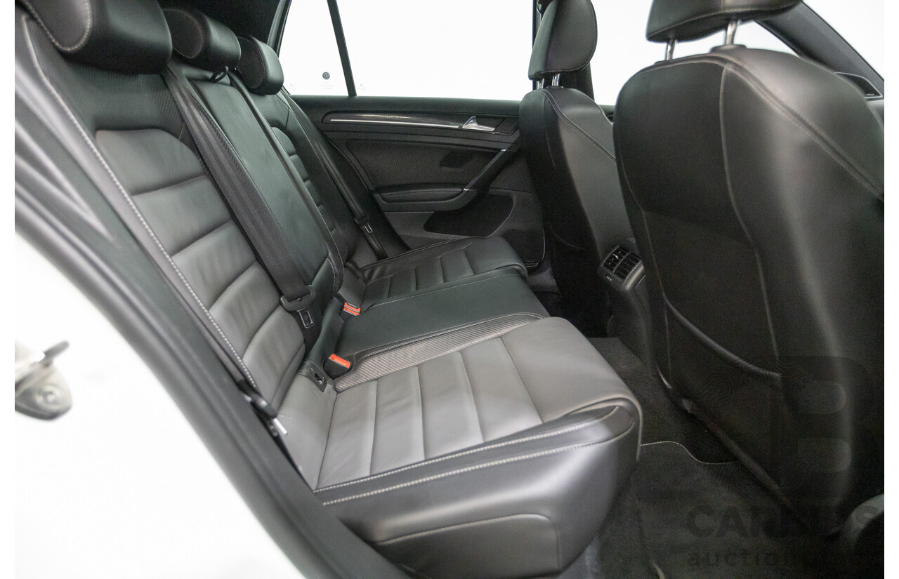 1/2018 Volkswagen Golf R Wolfsburg Edition (AWD) AU MY7.5 5D Hatchback Oryx White Pearl Turbo 2.0L