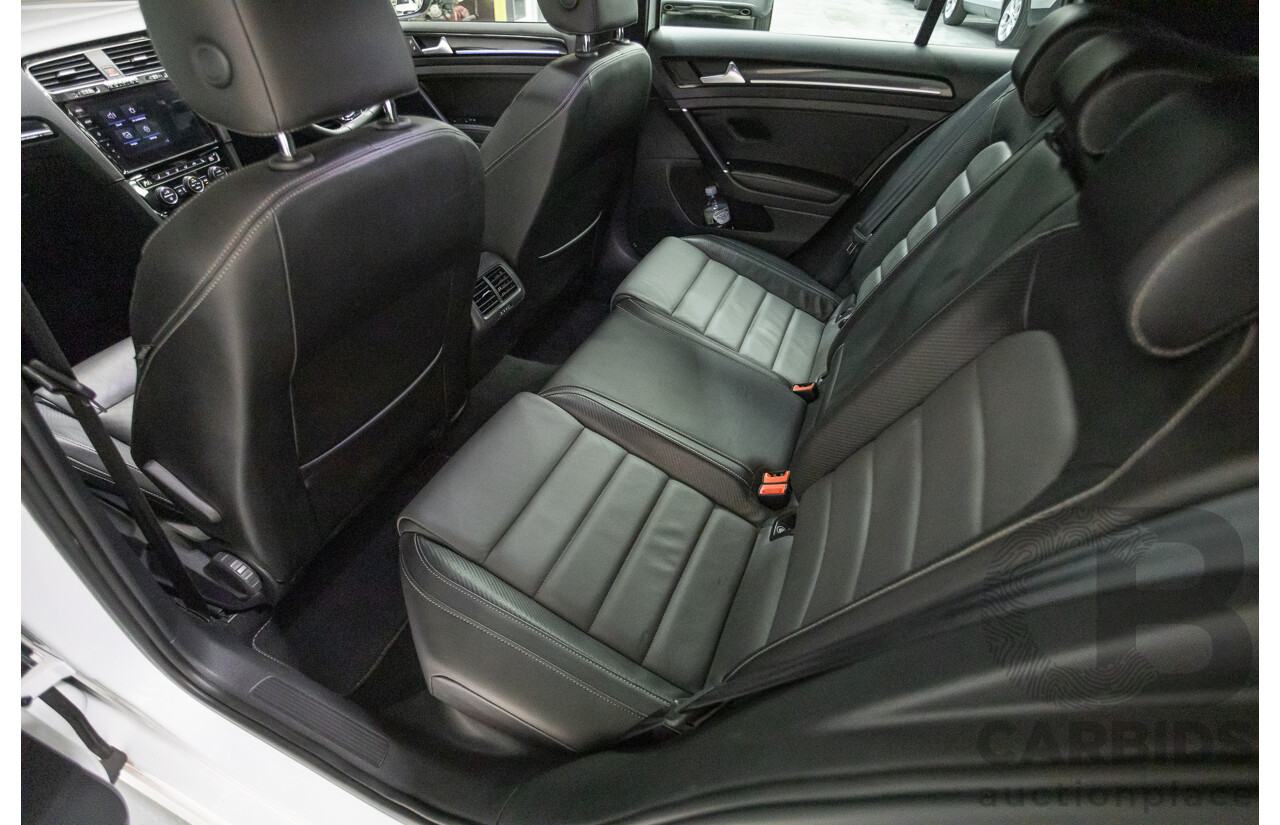 1/2018 Volkswagen Golf R Wolfsburg Edition (AWD) AU MY7.5 5D Hatchback Oryx White Pearl Turbo 2.0L