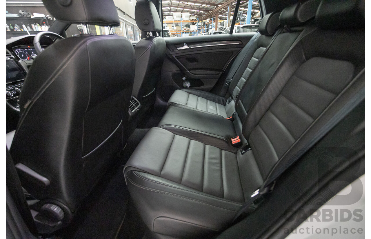 1/2018 Volkswagen Golf R Wolfsburg Edition (AWD) AU MY7.5 5D Hatchback Oryx White Pearl Turbo 2.0L