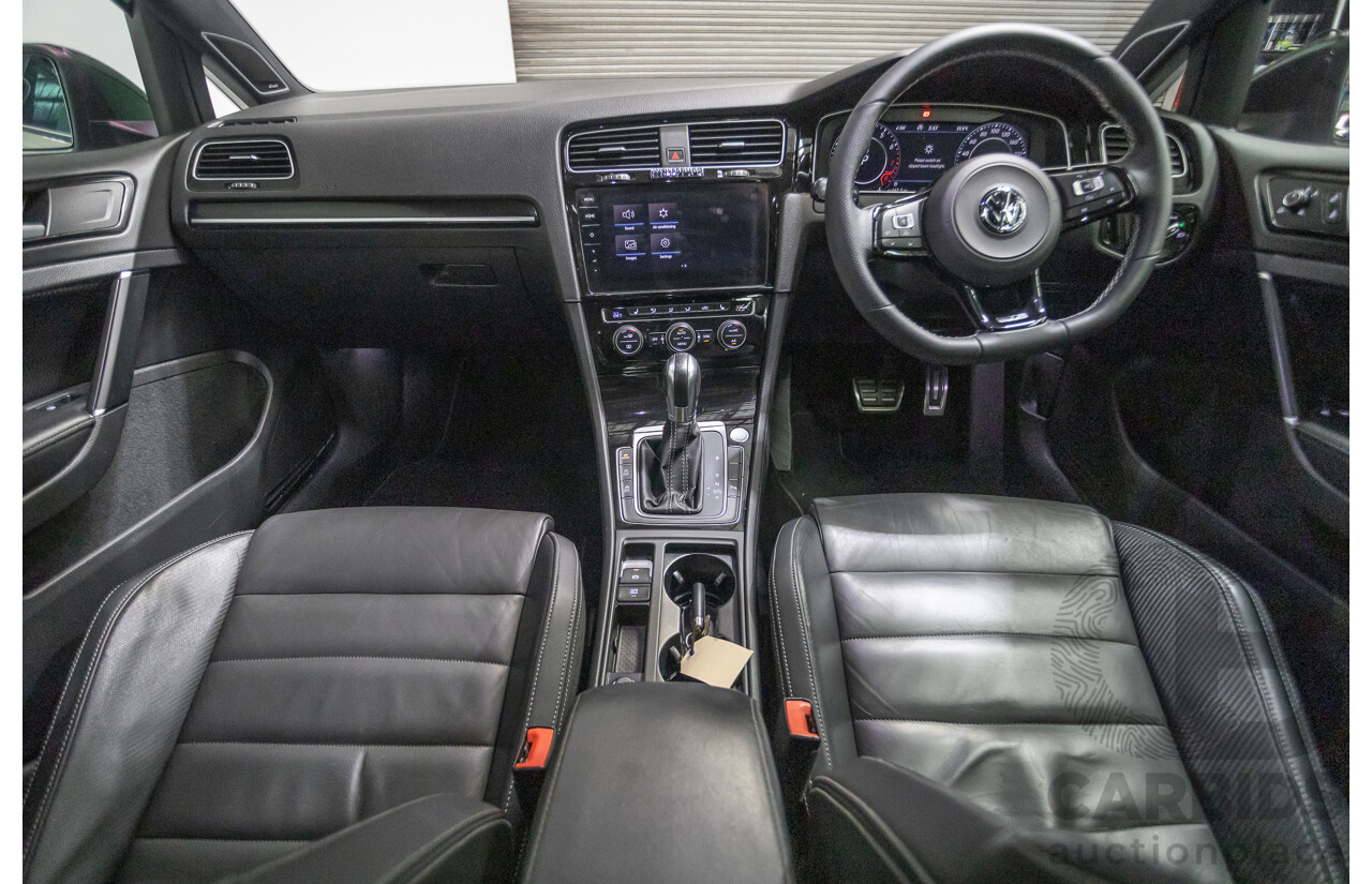 1/2018 Volkswagen Golf R Wolfsburg Edition (AWD) AU MY7.5 5D Hatchback Oryx White Pearl Turbo 2.0L