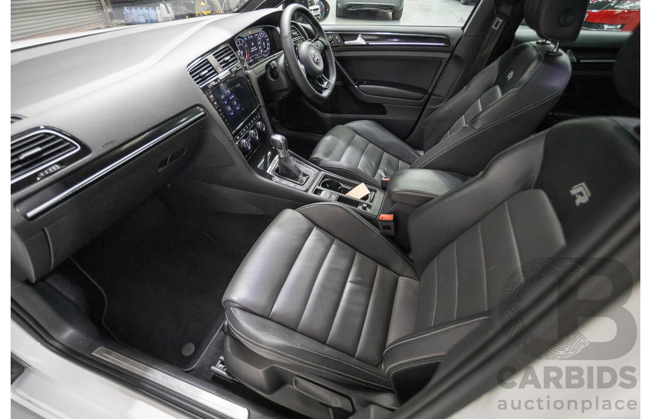 1/2018 Volkswagen Golf R Wolfsburg Edition (AWD) AU MY7.5 5D Hatchback Oryx White Pearl Turbo 2.0L