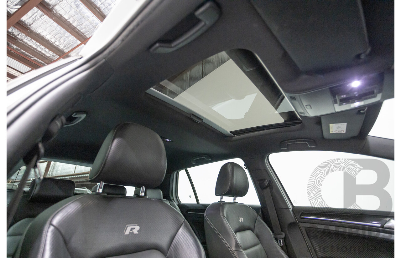 1/2018 Volkswagen Golf R Wolfsburg Edition (AWD) AU MY7.5 5D Hatchback Oryx White Pearl Turbo 2.0L