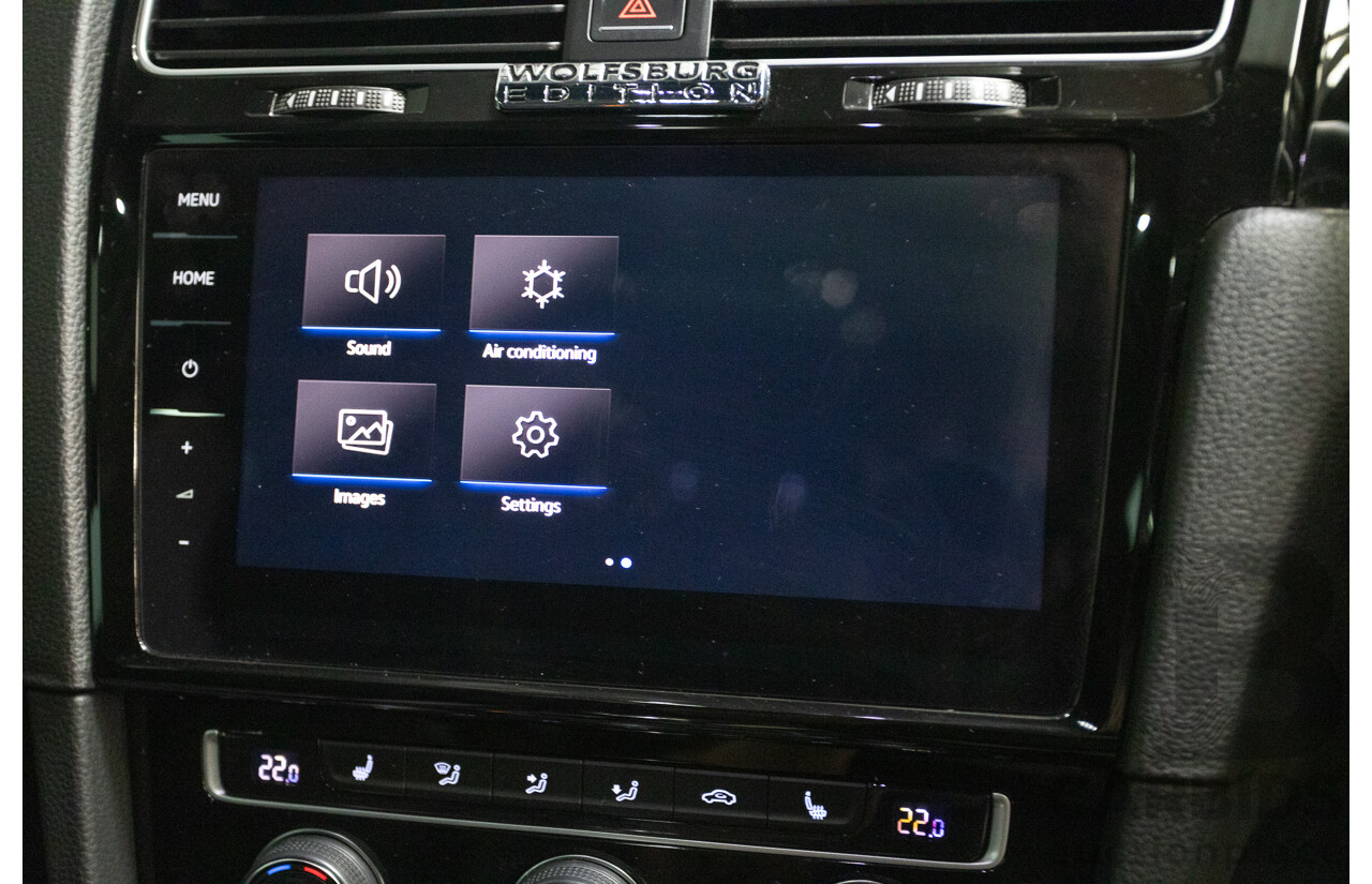 1/2018 Volkswagen Golf R Wolfsburg Edition (AWD) AU MY7.5 5D Hatchback Oryx White Pearl Turbo 2.0L