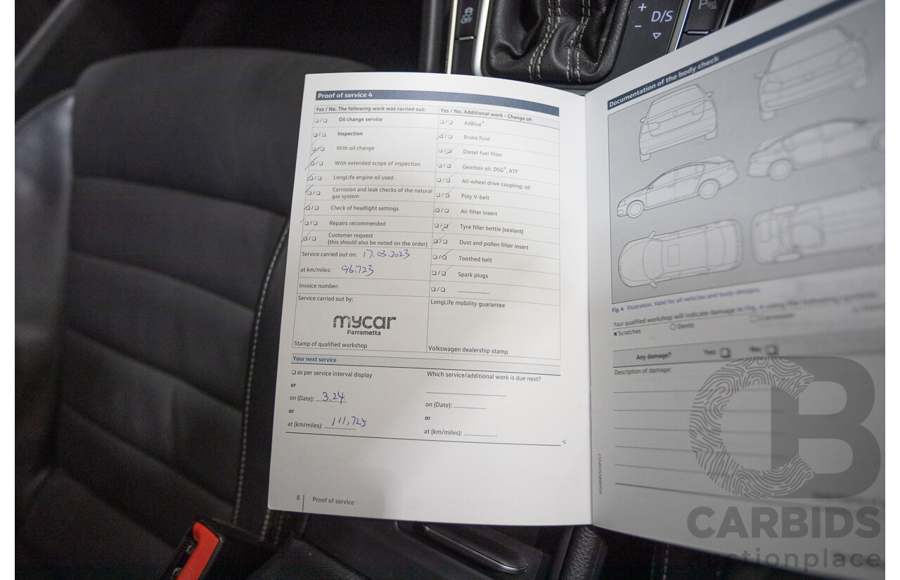 1/2018 Volkswagen Golf R Wolfsburg Edition (AWD) AU MY7.5 5D Hatchback Oryx White Pearl Turbo 2.0L