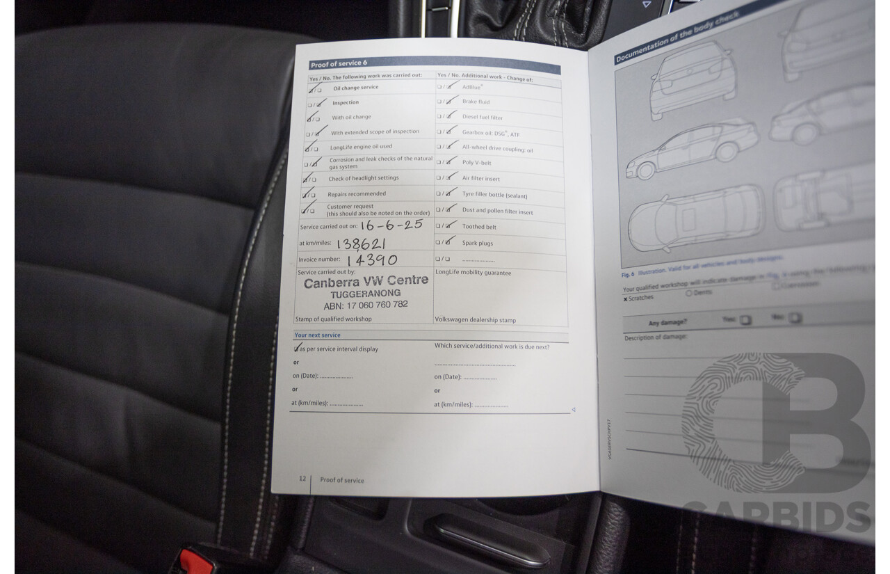 1/2018 Volkswagen Golf R Wolfsburg Edition (AWD) AU MY7.5 5D Hatchback Oryx White Pearl Turbo 2.0L