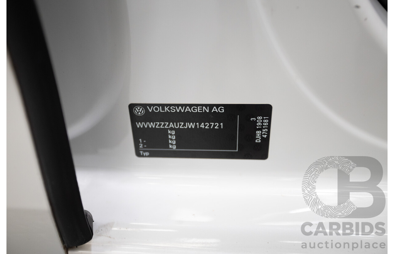 1/2018 Volkswagen Golf R Wolfsburg Edition (AWD) AU MY7.5 5D Hatchback Oryx White Pearl Turbo 2.0L