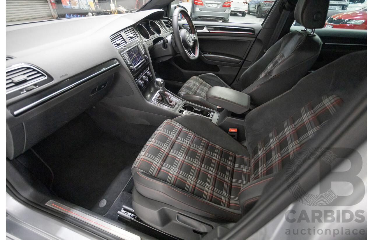 7/2016 Volkswagen Golf GTI Performance AU MY16 5D Hatchback Reflex Silver Metallic Turbo 2.0L