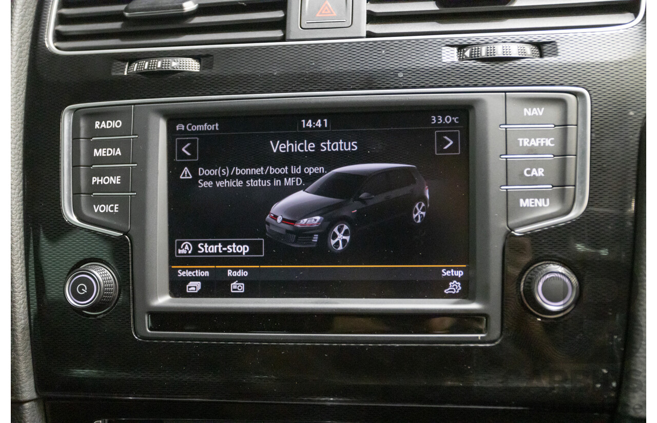 7/2016 Volkswagen Golf GTI Performance AU MY16 5D Hatchback Reflex Silver Metallic Turbo 2.0L