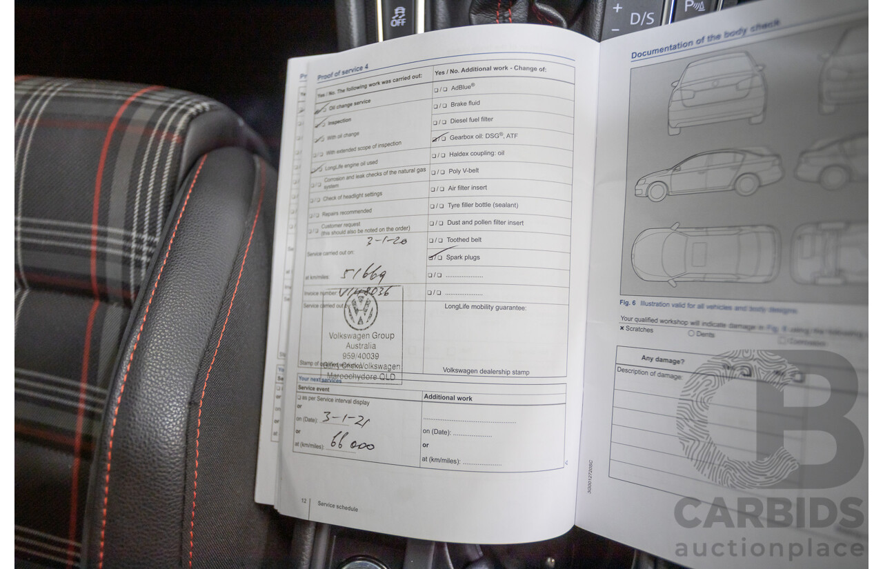 7/2016 Volkswagen Golf GTI Performance AU MY16 5D Hatchback Reflex Silver Metallic Turbo 2.0L