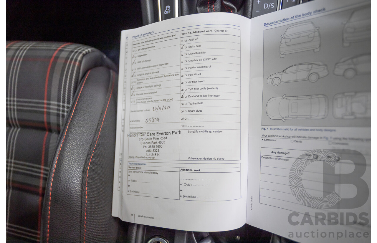 7/2016 Volkswagen Golf GTI Performance AU MY16 5D Hatchback Reflex Silver Metallic Turbo 2.0L