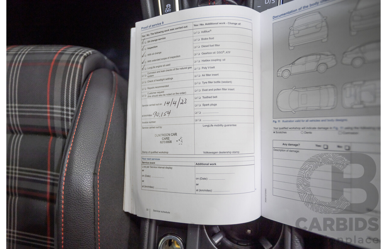 7/2016 Volkswagen Golf GTI Performance AU MY16 5D Hatchback Reflex Silver Metallic Turbo 2.0L