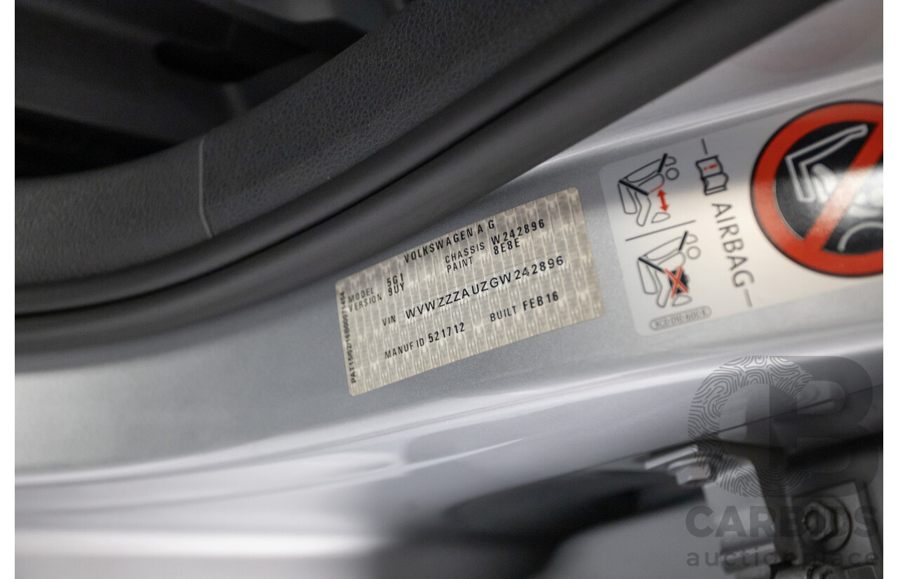 7/2016 Volkswagen Golf GTI Performance AU MY16 5D Hatchback Reflex Silver Metallic Turbo 2.0L