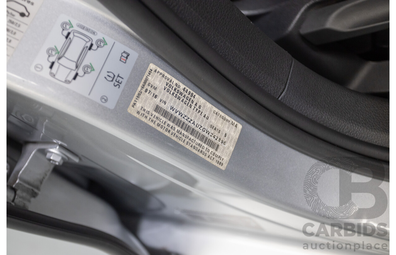7/2016 Volkswagen Golf GTI Performance AU MY16 5D Hatchback Reflex Silver Metallic Turbo 2.0L