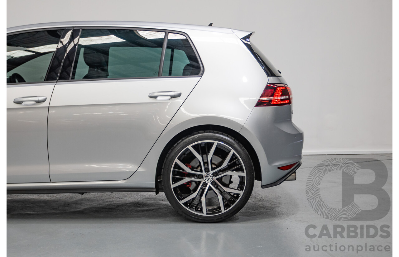 7/2016 Volkswagen Golf GTI Performance AU MY16 5D Hatchback Reflex Silver Metallic Turbo 2.0L