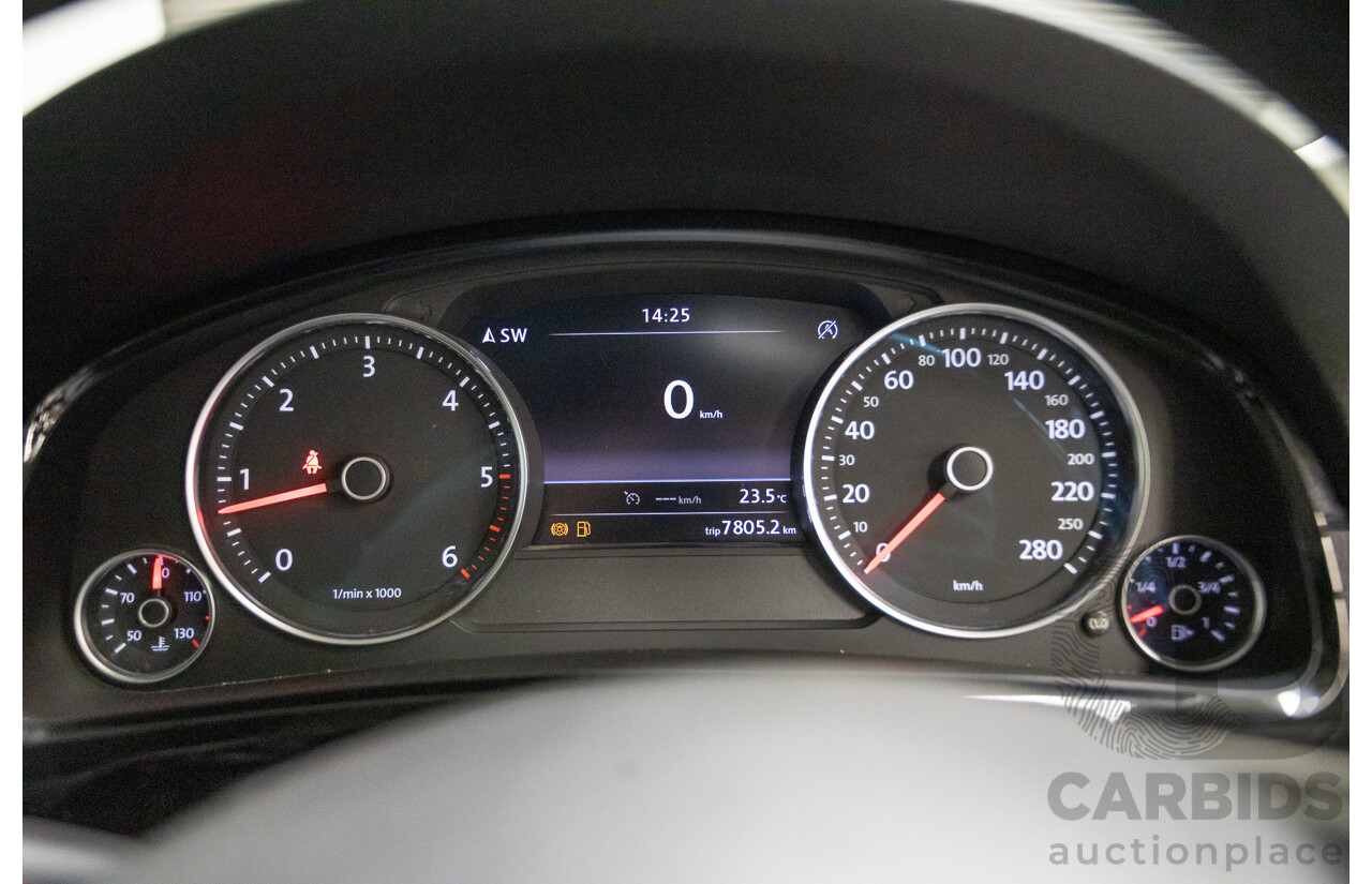 1/2015 Volkswagen Touareg V6 TDI (AWD) 7P MY15 4D Wagon Pure White Turbo Diesel 3.0L