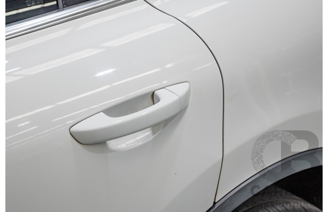 1/2015 Volkswagen Touareg V6 TDI (AWD) 7P MY15 4D Wagon Pure White Turbo Diesel 3.0L