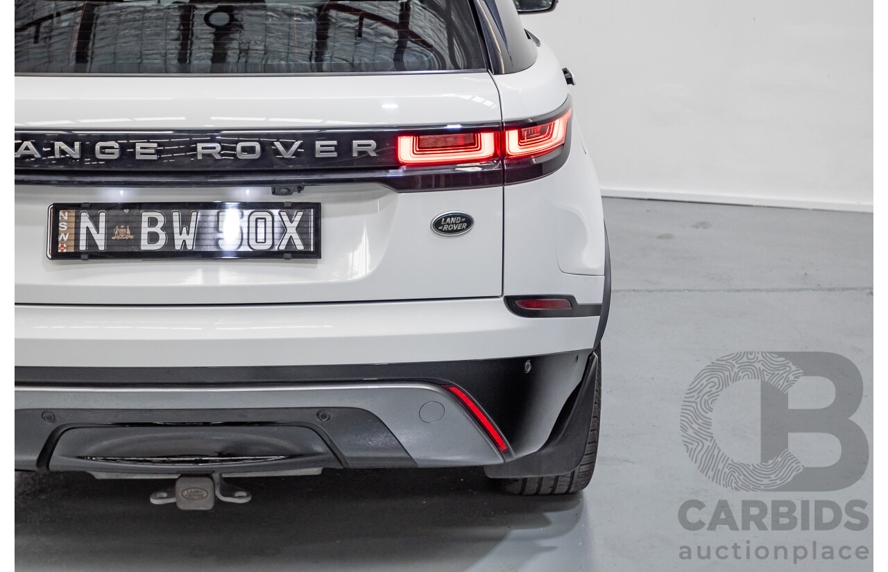 09/2017 Range Rover Velar D240 R-Dynamic SE (AWD) MY18 4D Wagon Polar White Turbo Diesel 2.0L