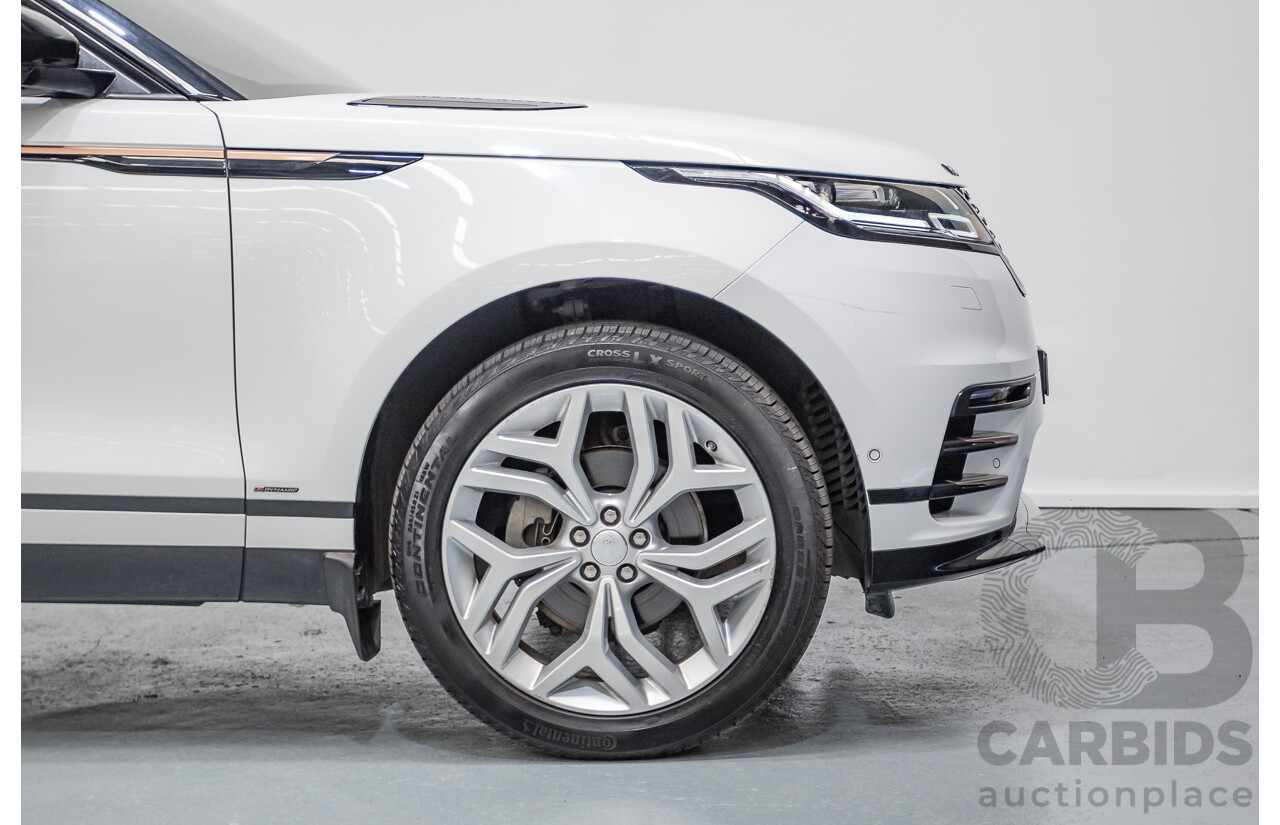 09/2017 Range Rover Velar D240 R-Dynamic SE (AWD) MY18 4D Wagon Polar White Turbo Diesel 2.0L