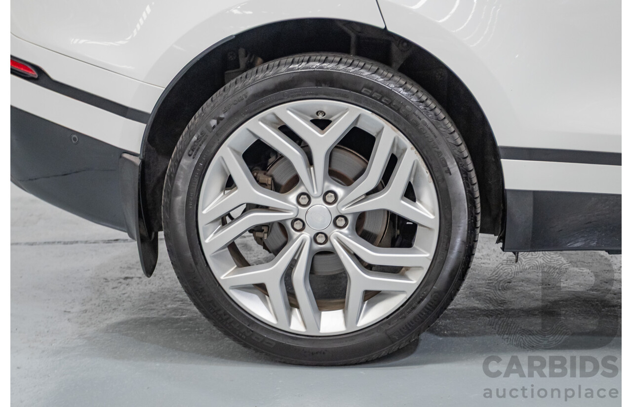 09/2017 Range Rover Velar D240 R-Dynamic SE (AWD) MY18 4D Wagon Polar White Turbo Diesel 2.0L