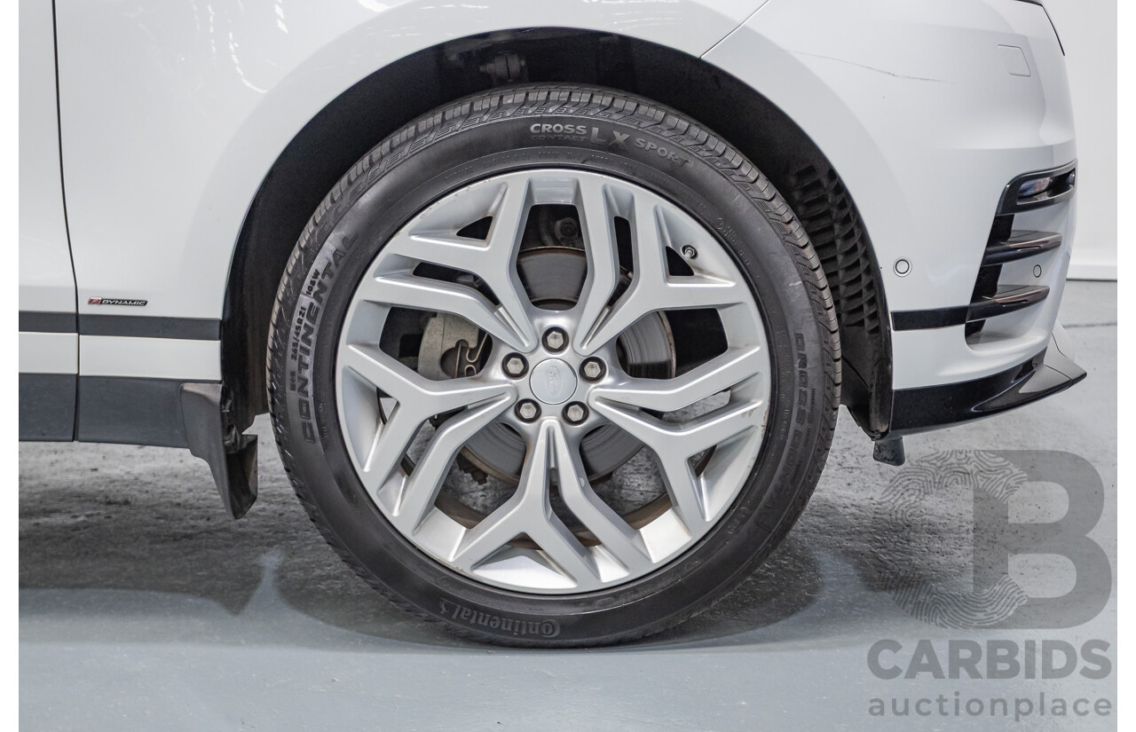 09/2017 Range Rover Velar D240 R-Dynamic SE (AWD) MY18 4D Wagon Polar White Turbo Diesel 2.0L