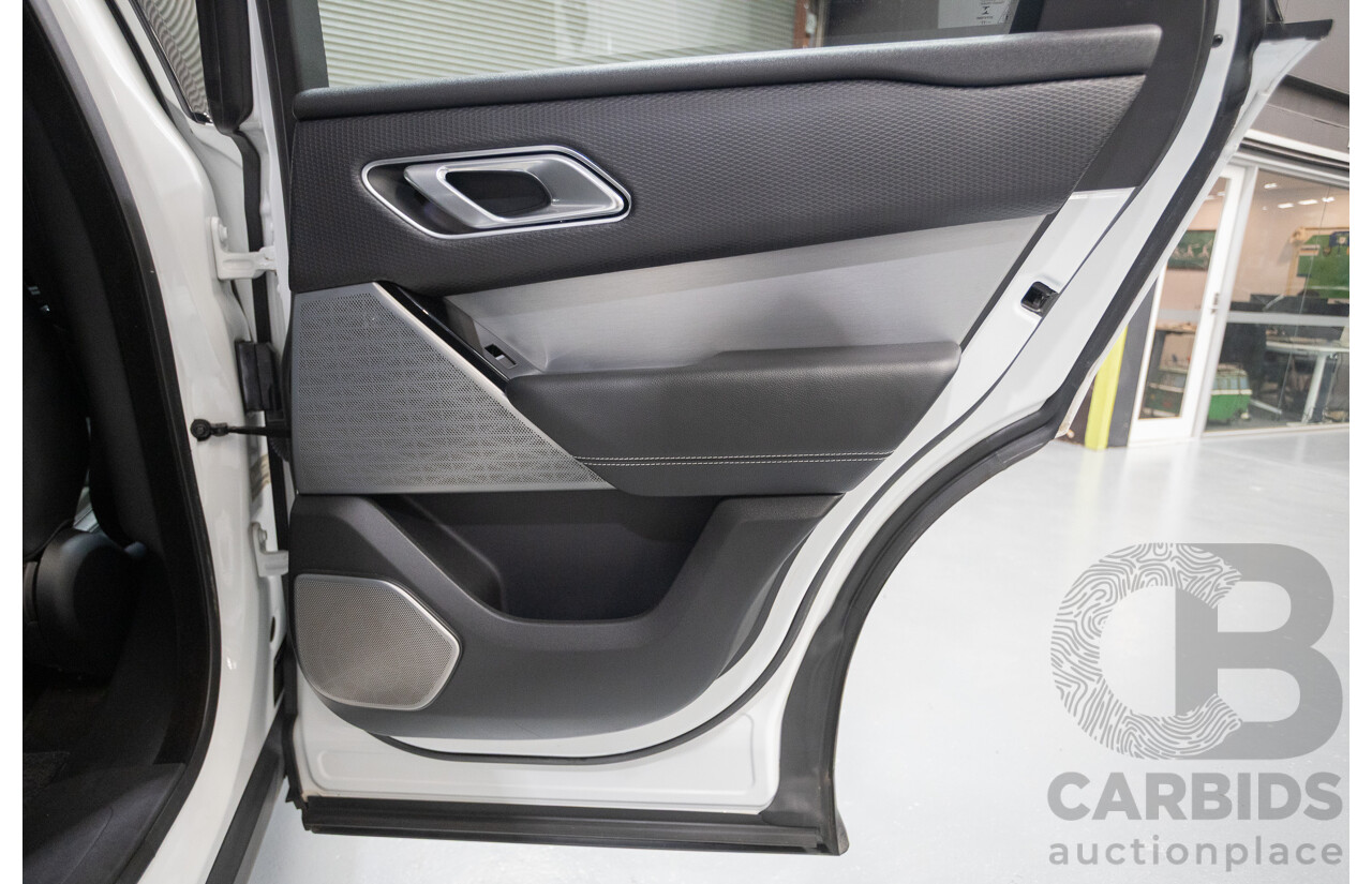 09/2017 Range Rover Velar D240 R-Dynamic SE (AWD) MY18 4D Wagon Polar White Turbo Diesel 2.0L