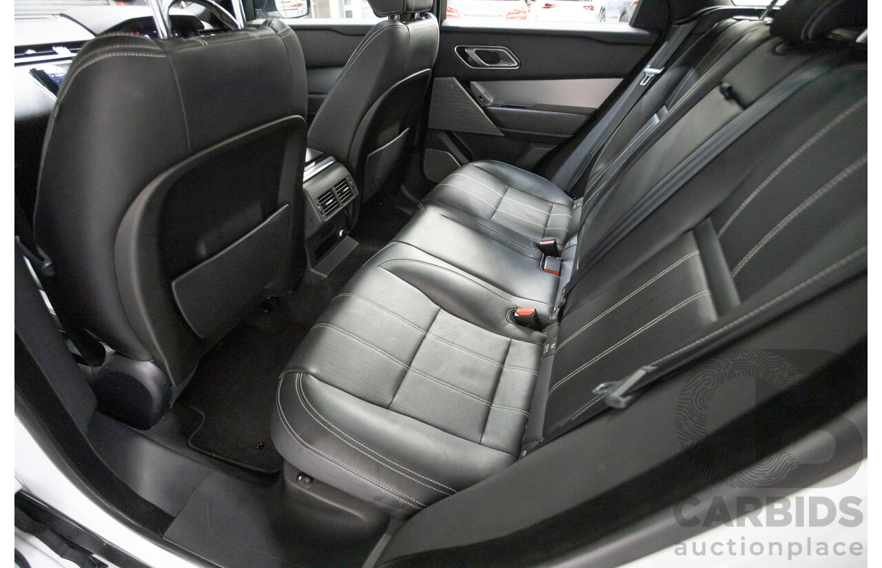 09/2017 Range Rover Velar D240 R-Dynamic SE (AWD) MY18 4D Wagon Polar White Turbo Diesel 2.0L