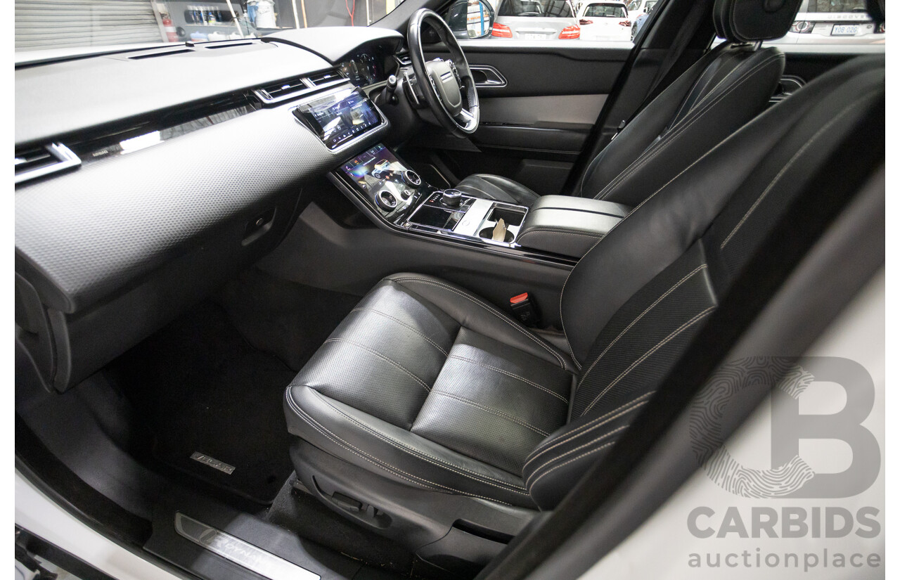 09/2017 Range Rover Velar D240 R-Dynamic SE (AWD) MY18 4D Wagon Polar White Turbo Diesel 2.0L