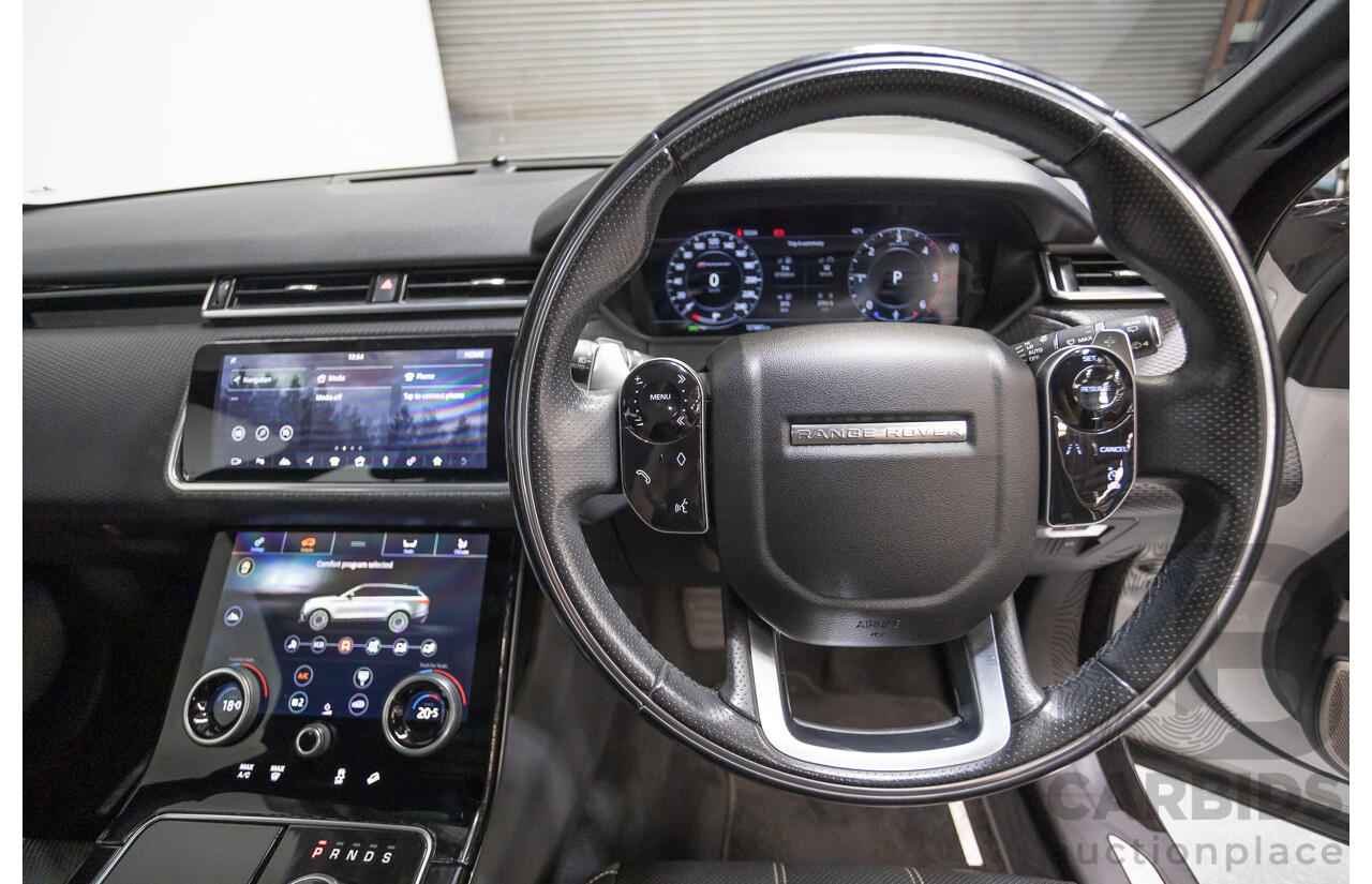 09/2017 Range Rover Velar D240 R-Dynamic SE (AWD) MY18 4D Wagon Polar White Turbo Diesel 2.0L