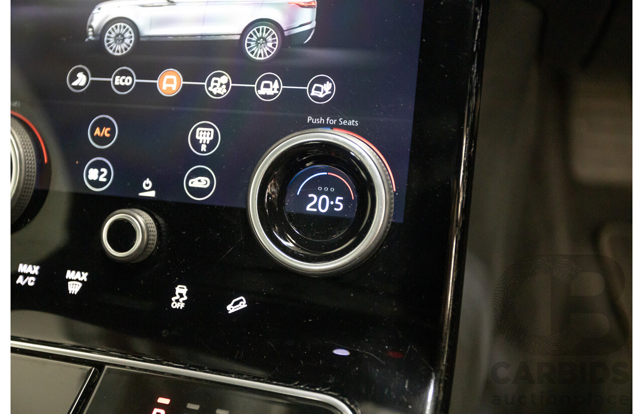 09/2017 Range Rover Velar D240 R-Dynamic SE (AWD) MY18 4D Wagon Polar White Turbo Diesel 2.0L