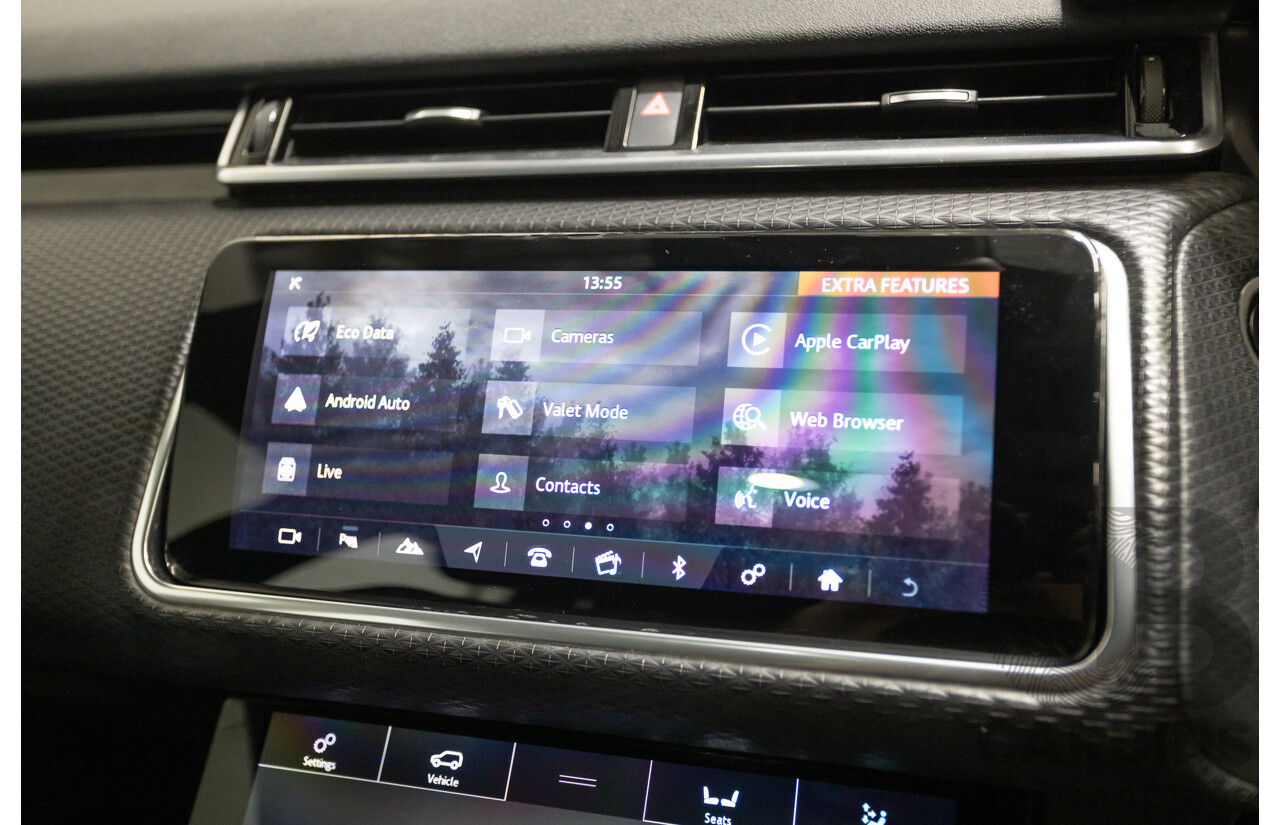 09/2017 Range Rover Velar D240 R-Dynamic SE (AWD) MY18 4D Wagon Polar White Turbo Diesel 2.0L