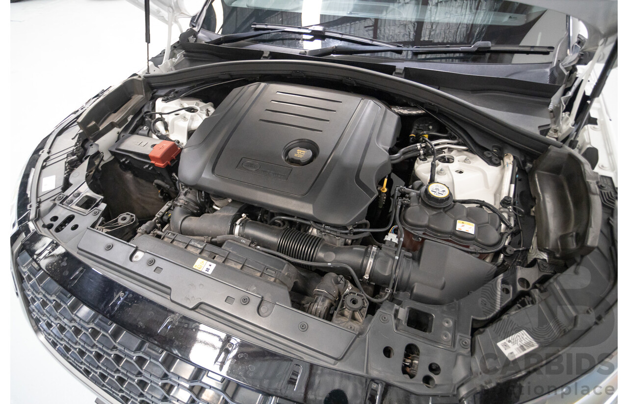 09/2017 Range Rover Velar D240 R-Dynamic SE (AWD) MY18 4D Wagon Polar White Turbo Diesel 2.0L