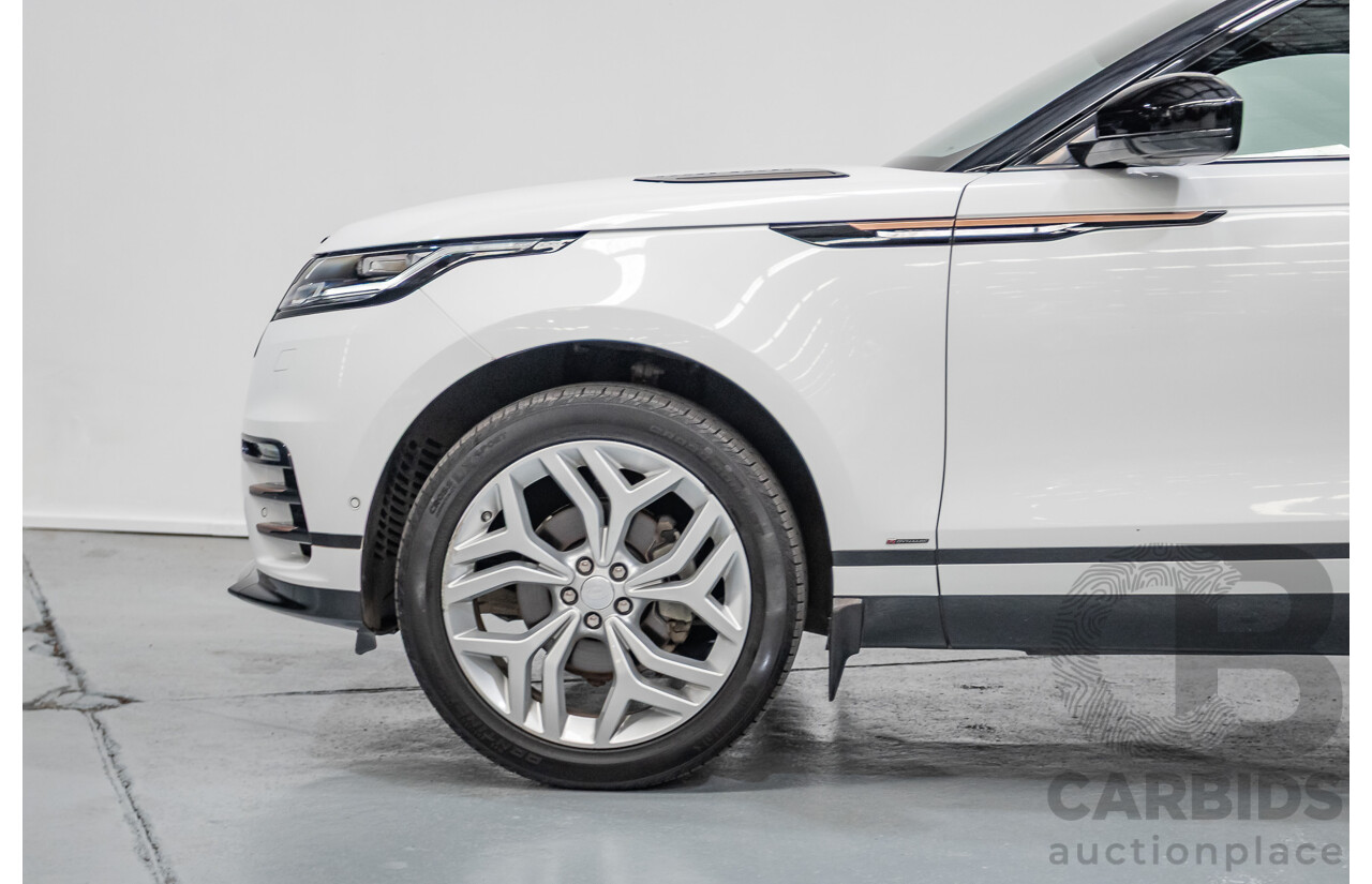 09/2017 Range Rover Velar D240 R-Dynamic SE (AWD) MY18 4D Wagon Polar White Turbo Diesel 2.0L
