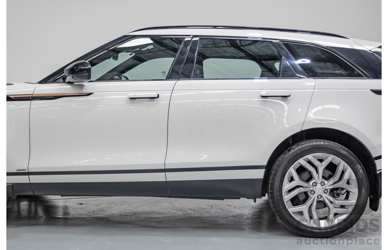 09/2017 Range Rover Velar D240 R-Dynamic SE (AWD) MY18 4D Wagon Polar White Turbo Diesel 2.0L