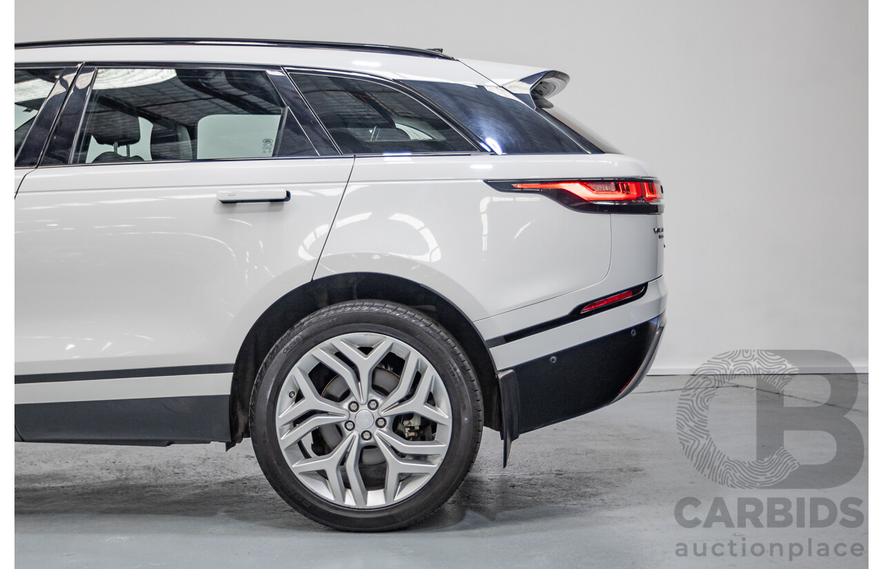 09/2017 Range Rover Velar D240 R-Dynamic SE (AWD) MY18 4D Wagon Polar White Turbo Diesel 2.0L