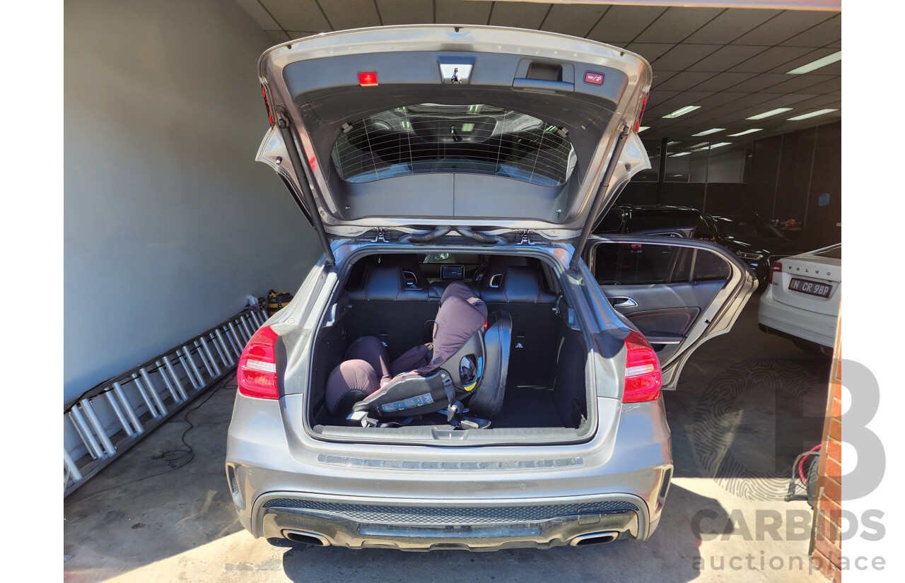 7/2015 Mercedes-Benz GLA 200 CDI X156 MY15 4d Wagon Grey 2.1L