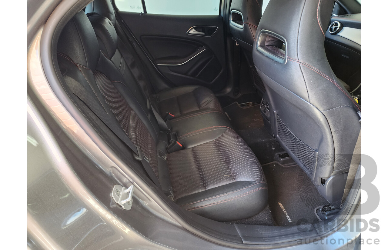 7/2015 Mercedes-Benz GLA 200 CDI X156 MY15 4d Wagon Grey 2.1L