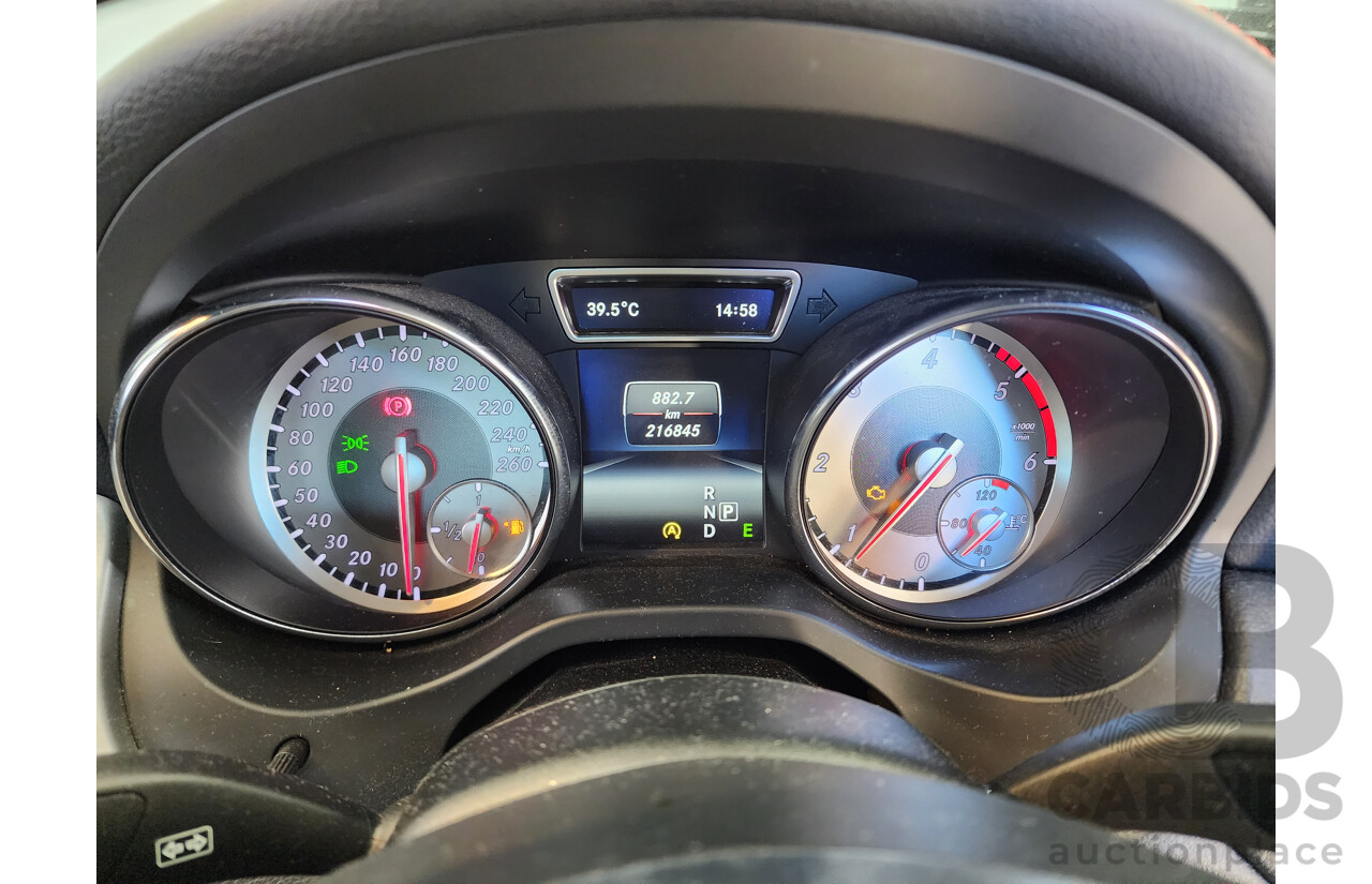 7/2015 Mercedes-Benz GLA 200 CDI X156 MY15 4d Wagon Grey 2.1L