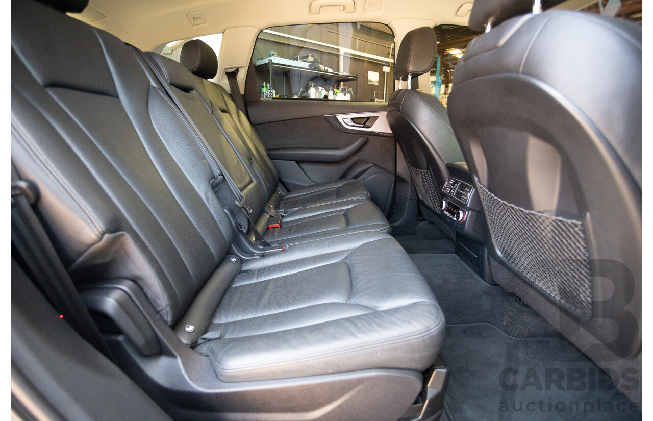 10/2015 Audi Q7 3.0 TDI Quattro (AWD) 4M 4D Wagon Pure White Turbo Diesel V6 (200kw) 3.0L - 7 seater