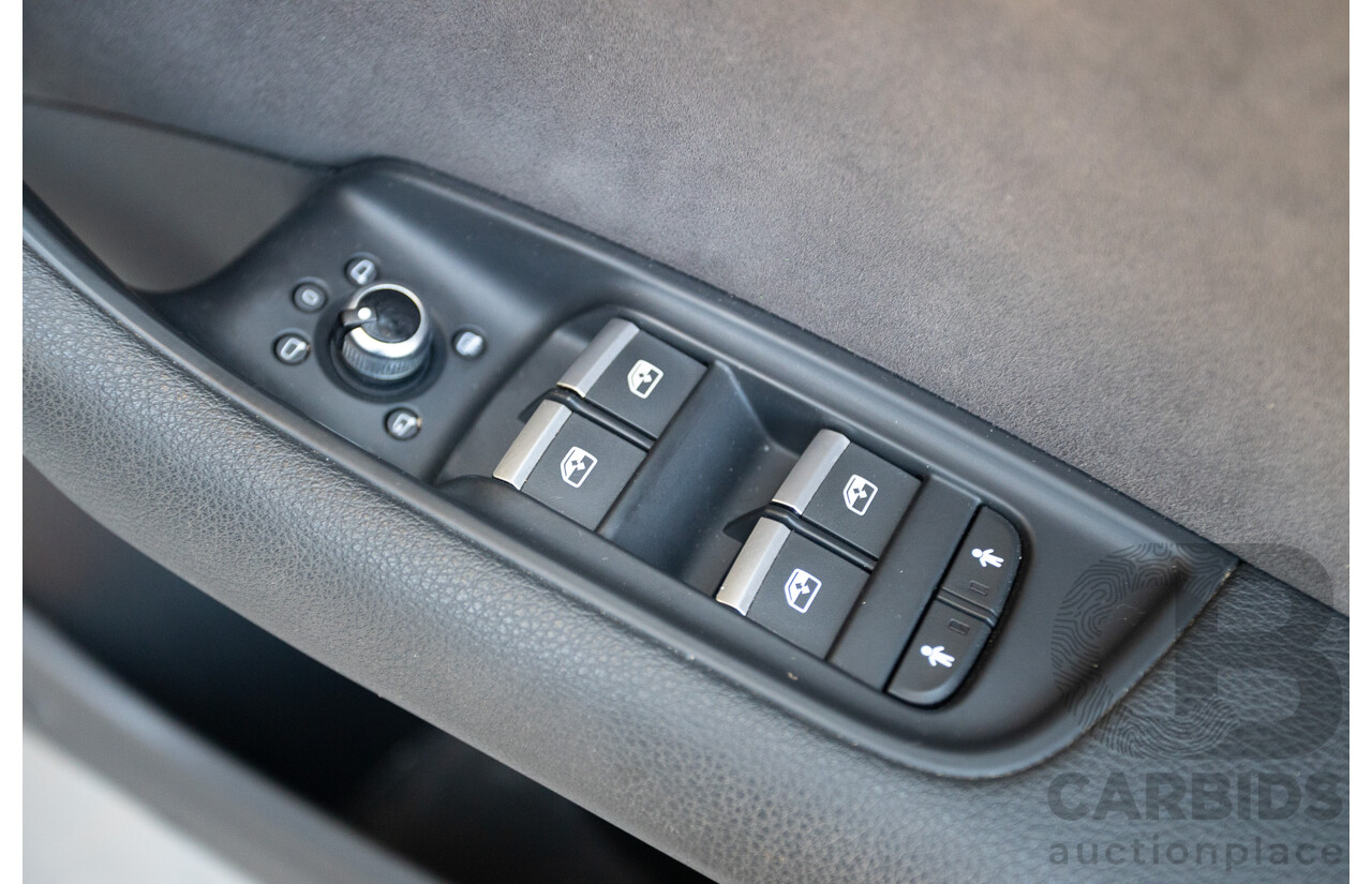 10/2015 Audi Q7 3.0 TDI Quattro (AWD) 4M 4D Wagon Pure White Turbo Diesel V6 (200kw) 3.0L - 7 seater