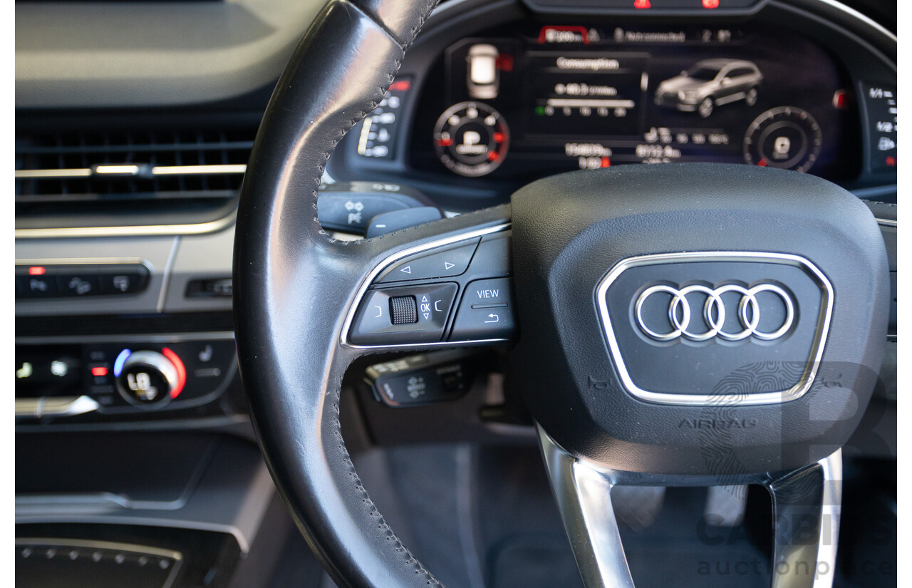 10/2015 Audi Q7 3.0 TDI Quattro (AWD) 4M 4D Wagon Pure White Turbo Diesel V6 (200kw) 3.0L - 7 seater