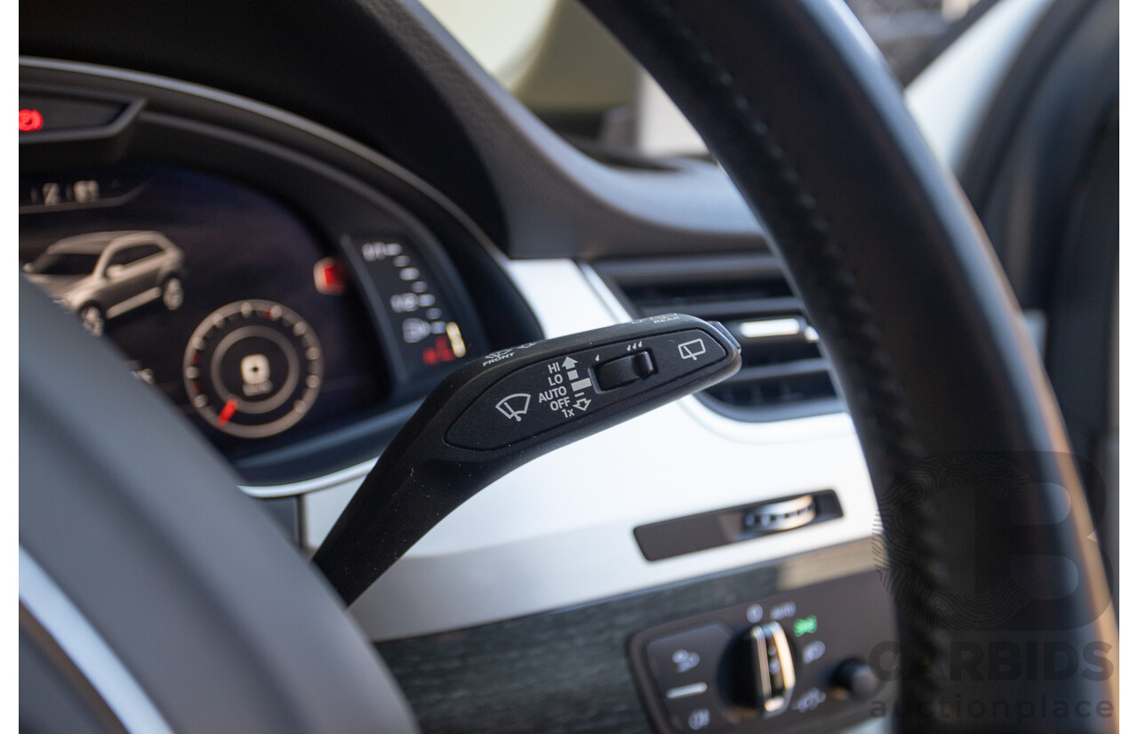 10/2015 Audi Q7 3.0 TDI Quattro (AWD) 4M 4D Wagon Pure White Turbo Diesel V6 (200kw) 3.0L - 7 seater