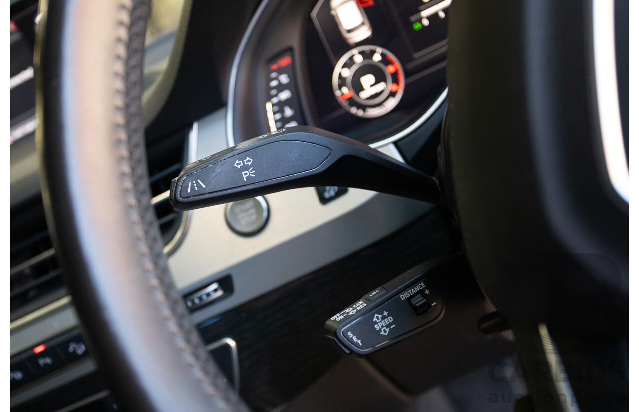 10/2015 Audi Q7 3.0 TDI Quattro (AWD) 4M 4D Wagon Pure White Turbo Diesel V6 (200kw) 3.0L - 7 seater