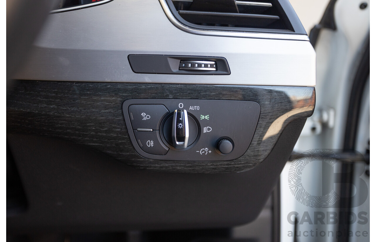 10/2015 Audi Q7 3.0 TDI Quattro (AWD) 4M 4D Wagon Pure White Turbo Diesel V6 (200kw) 3.0L - 7 seater