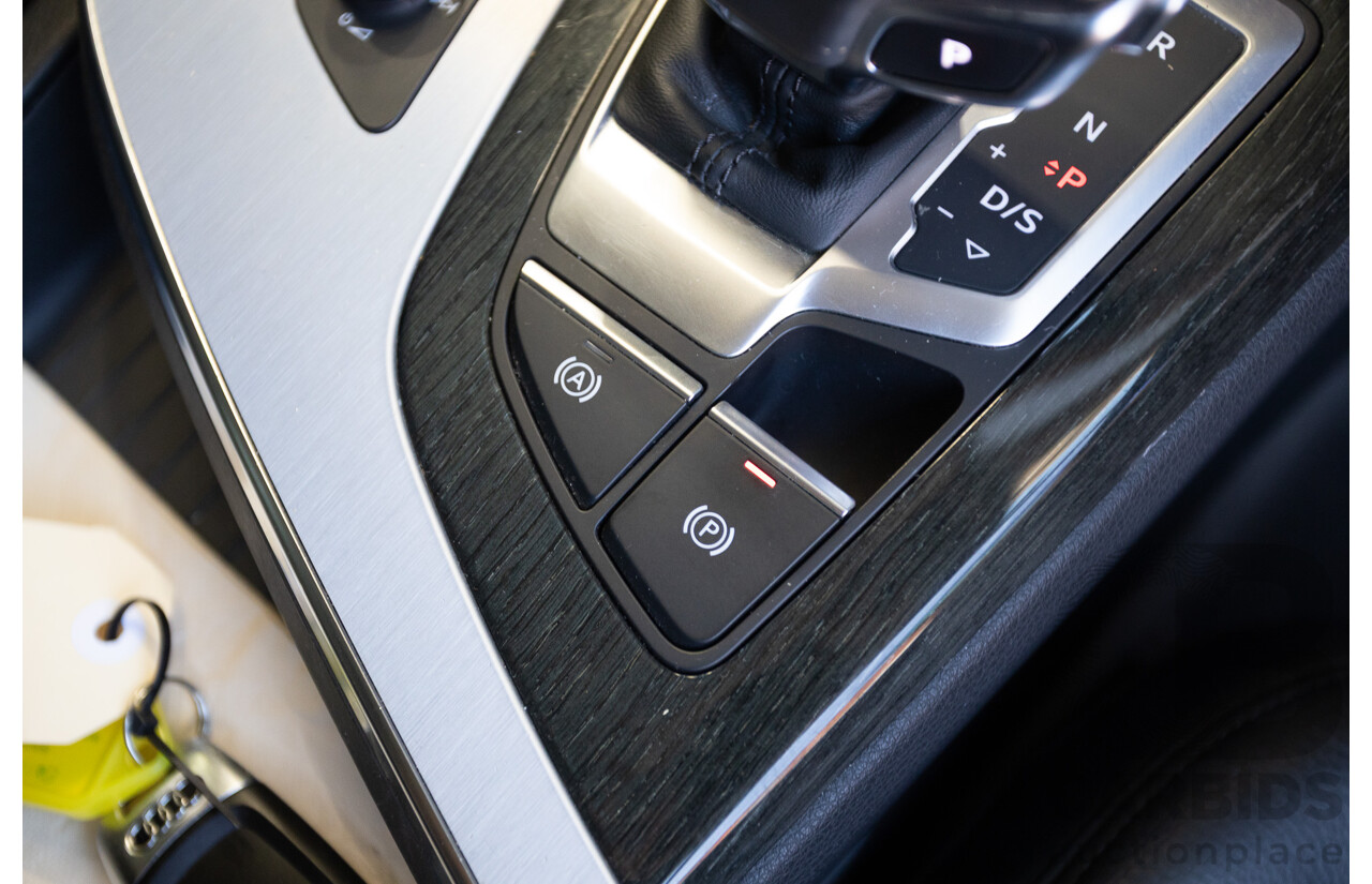 10/2015 Audi Q7 3.0 TDI Quattro (AWD) 4M 4D Wagon Pure White Turbo Diesel V6 (200kw) 3.0L - 7 seater