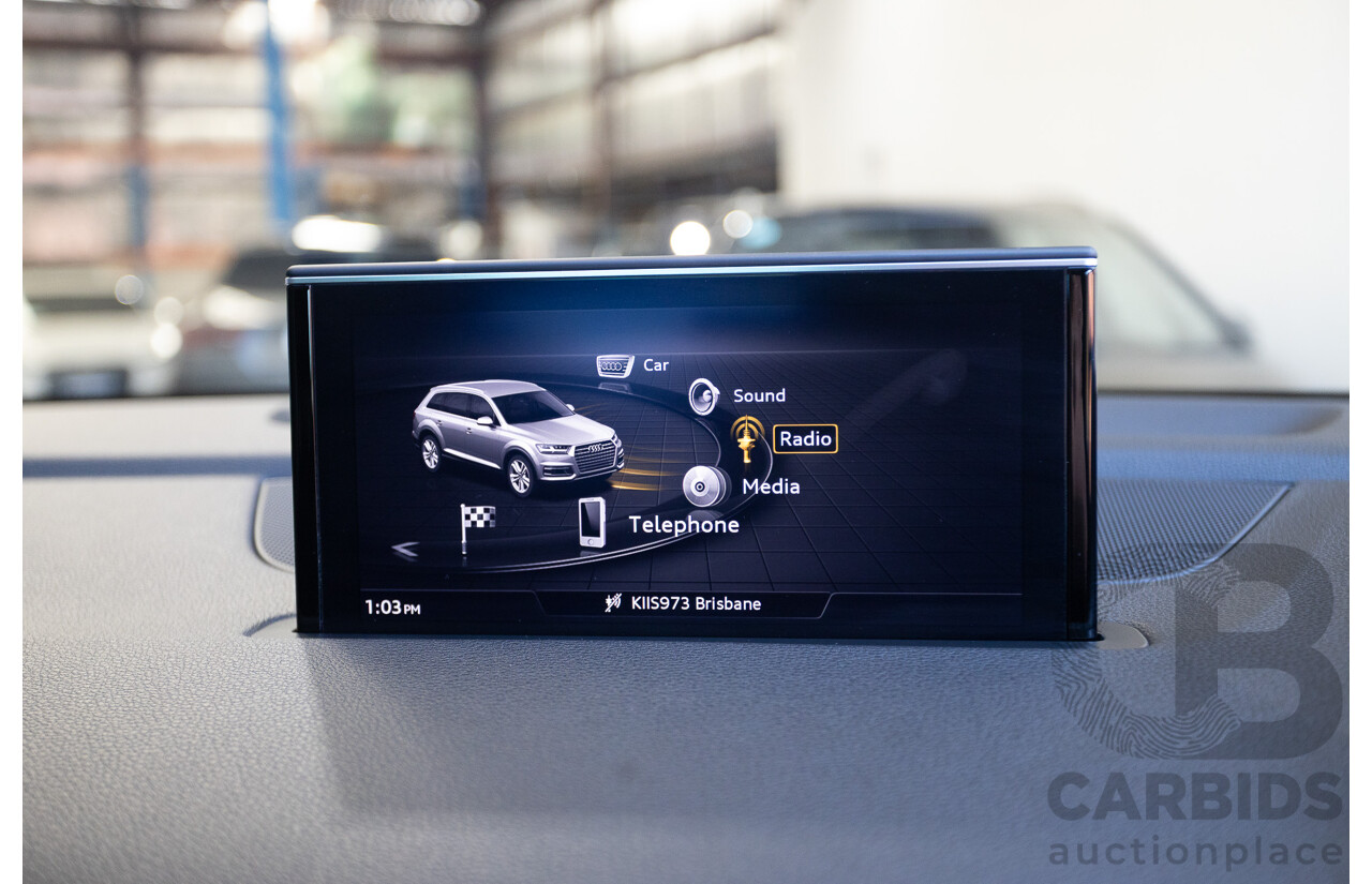 10/2015 Audi Q7 3.0 TDI Quattro (AWD) 4M 4D Wagon Pure White Turbo Diesel V6 (200kw) 3.0L - 7 seater