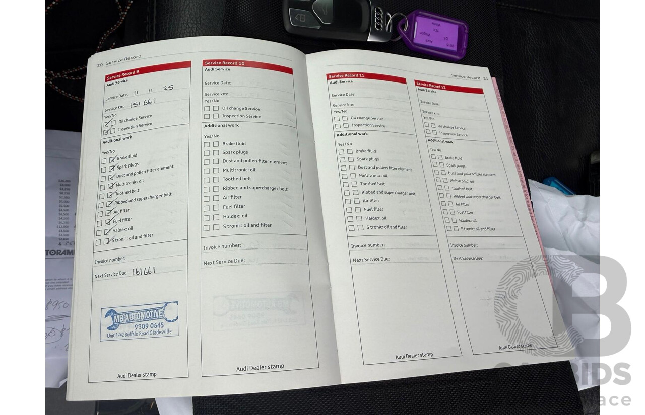 10/2015 Audi Q7 3.0 TDI Quattro (AWD) 4M 4D Wagon Pure White Turbo Diesel V6 (200kw) 3.0L - 7 seater