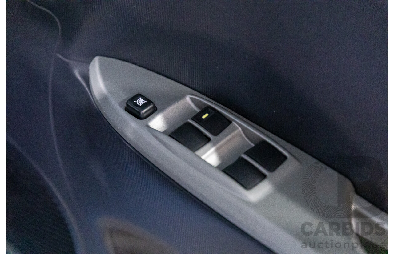 1/2013 Mitsubishi i-MiEV MY12 5d Hatchback Ocean Blue Metallic Dedicated Electric EV 49kW